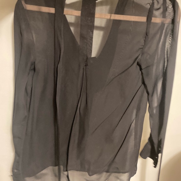 Lightly Worn TopShop Button up Blouse - Picture 3 of 4